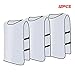 SPYMINNPOO 12 PCS Vests, Soccer Team Practice Jersey Breathable Lightweight Ventilated with Flexible Side Bands for Sports Adults (White Adult Model)