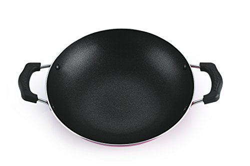 Image of Nirlon Non-Stick Aluminium Appachatti with Stainless Steel lid
