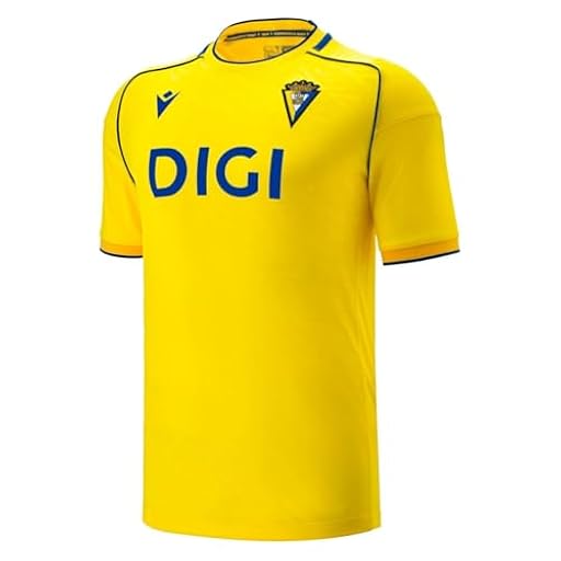 Camiseta De Partido Local Adulto Cadiz CF, amarillo, XL | Ya disponible en tu tienda friki favorita! En mundofriki.es!