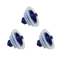 Mendorio Dichtungsmembran für Toilettenfüllventile Ersatz, kompatibel mit Geberit Impuls 380 oder 360 Füllventilmembran, 3 Ersatzmembranen.