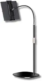 Suporte De Tablet E Celular Chão Pedestal 360 Ajustável