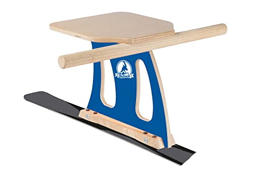 SkiBock Race - Trineo de esquí para invierno, color azul Cover