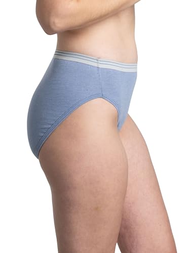 Fruit of the Loom Women's Cotton Blend Hi Cut Brief3