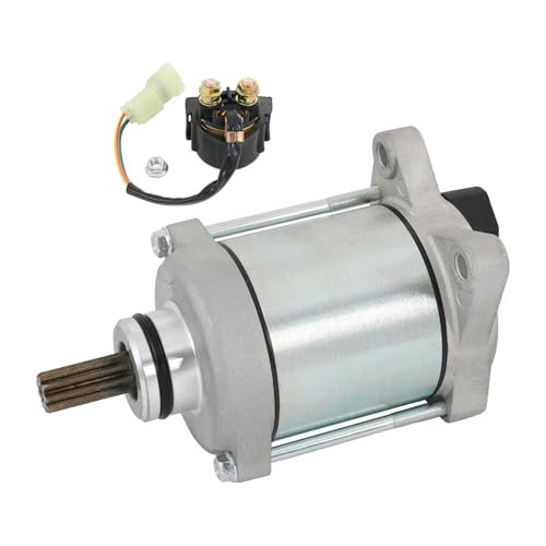 Starter & Relay Replacement for 2008-2020 Honda Recon 250 FourTrax