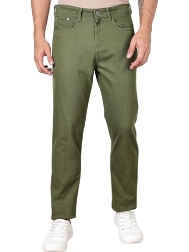 Image of Thomas Scott Men's | Solid | Brathable Fabric | Denim | Mid Rise | Casual Jeans for Men