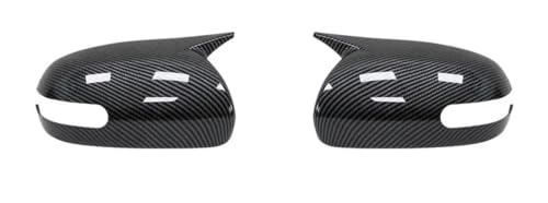 Coque de rétroviseur en fibre de carbone pour KIA Forte 2009-2012 au style sport élégant