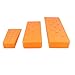 Felled Spiked Tree Felling Wedges for Tree Cutting – Orange Plastic Felling Wedge, Logging Tools – 3 Pack