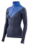 Producto fabricado en España Skins DNAmic Thermal Manga Larga Mock Neck Women\'s Top with Cremallera - AW18 - XS