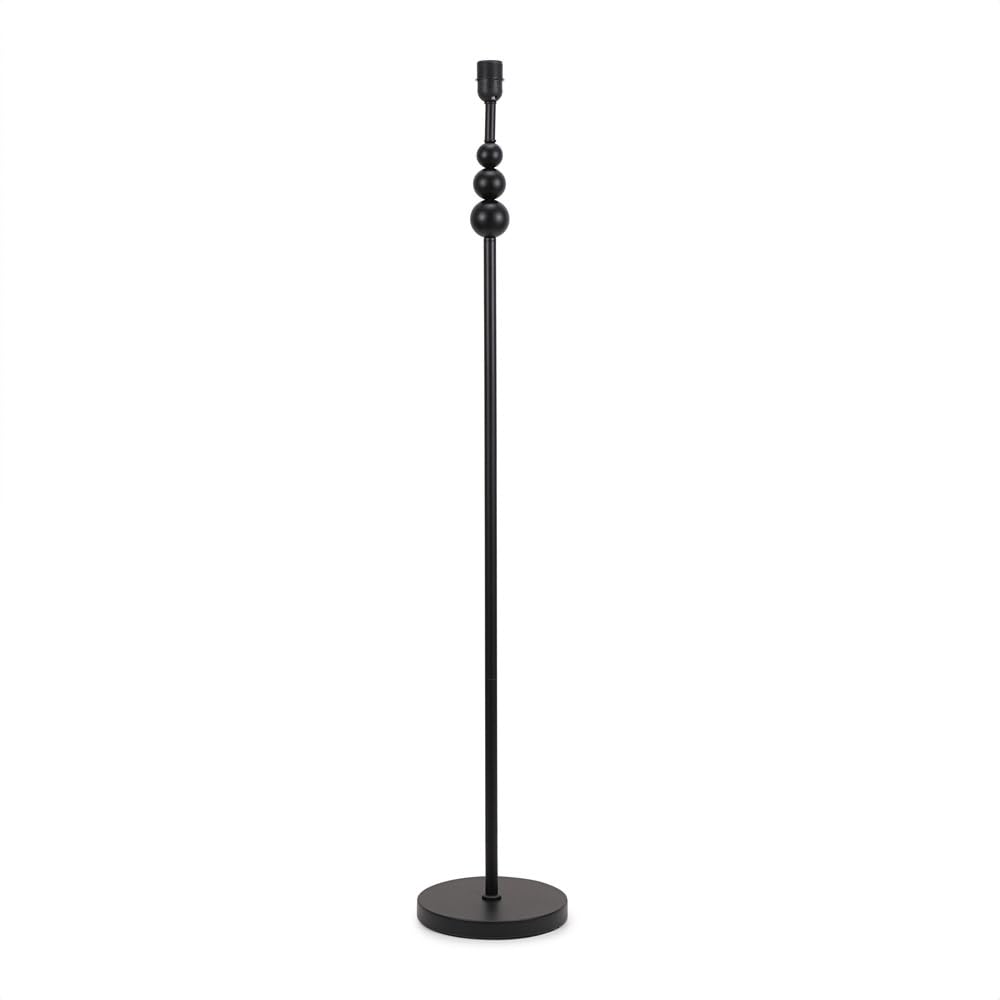 Valuelights Matt Black | Stacked Ball Single Stem Standing Floor Lamp Base | Floor Lamps & Torchieres, Home Décor & Improvement Essential 180Cm