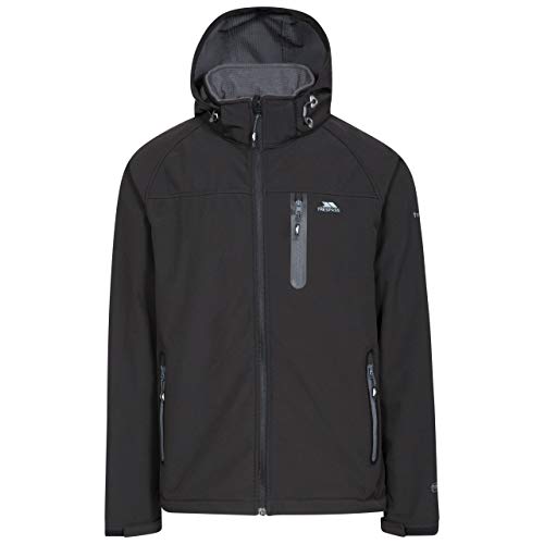 Trespass Tp75 Accelerator II Chaqueta Softshell, Hombre, Negro, M