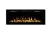 Moda Flame 50" Cynergy Pebbles Stone Built-in Wall Mounted Electric Fireplace