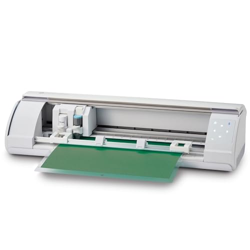 Silhouette Cameo 5 12 inch Vinyl Cutting Machine with Studio Software, Electric Tool and ES Mat Compatible, SNA and IPT, 50 db, White Edition