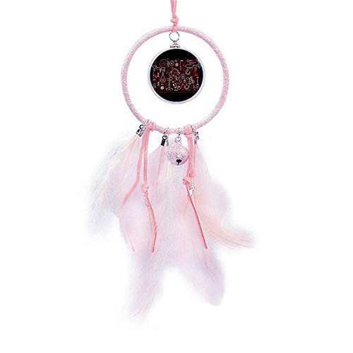 Graffitis Street Abstract Rouge Dream Catcher pour Rompre la Monotonie