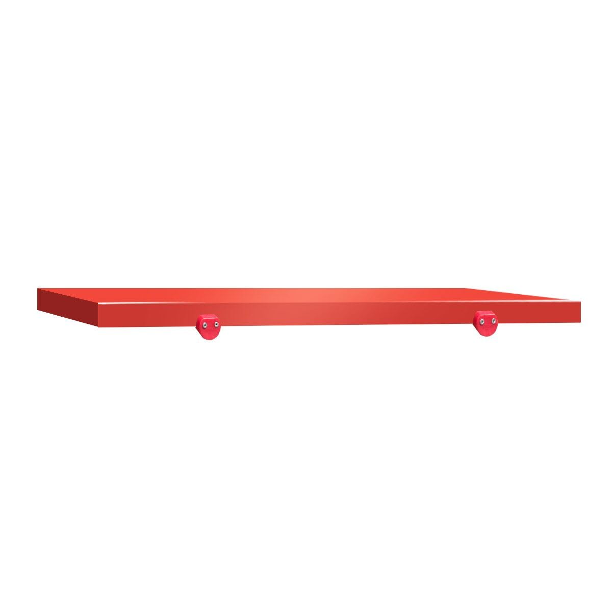 GGM Gastro | FKPRT86 | Schneideplatte für Arbeitstisch - 800x600mm - HACCP-Konform - Rot