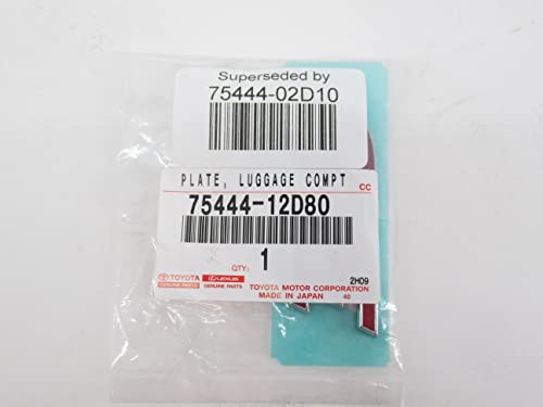 Image of Toyota Nameplate - 75444-12D80