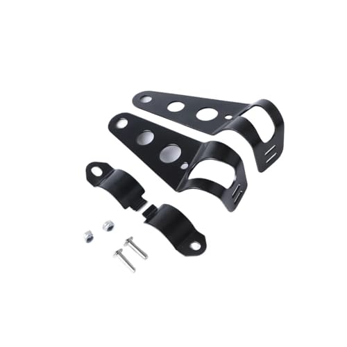 Faro para luz antiniebla de moto con soporte de montaje universal 4