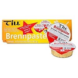 Lata de combustible, 3 unidades de 80 gramos, de la marca TILL