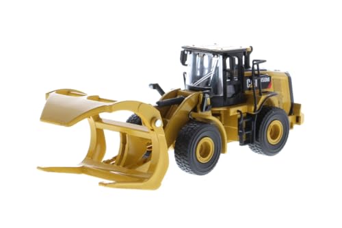 950M Wheel Loader escala 1:64 en metal amarillo