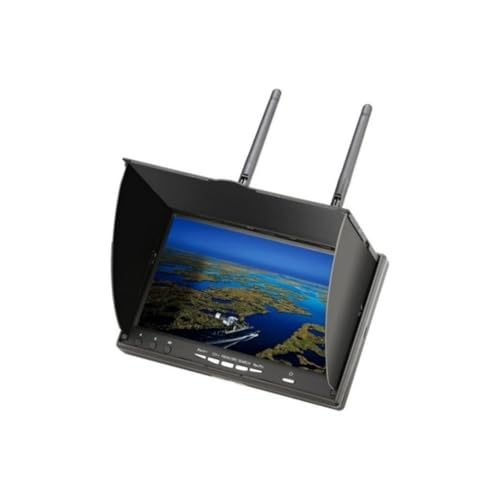7-inch 5.8G FPV Monitor with DVR 40CH Diversity Receiver 800&times;480 HD Screen Built-in 2000mAh Battery...