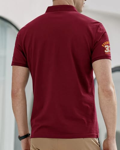 Image of Noble Monk Men's Cotton Blend Regular Fit Polo T-Shirt