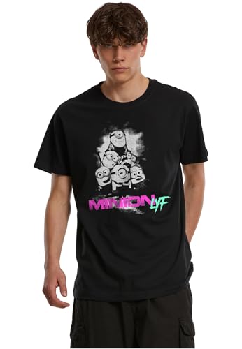 T-Shirt Minions Homme MERCHCODE Mc1549 en Coton Confortable
