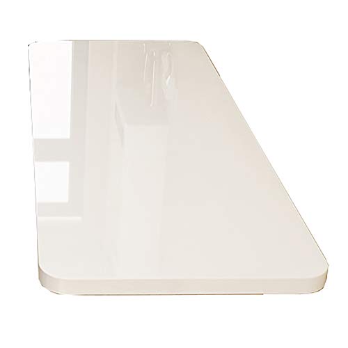 Petit bureau flottant peu encombrant et table murale rabattable invisible - 2