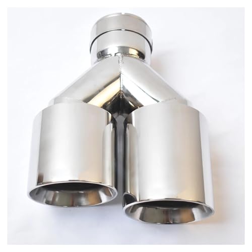 Tuyau d'échappement universel inox 57mm pour remplacer votre embout rouillé ou noirci