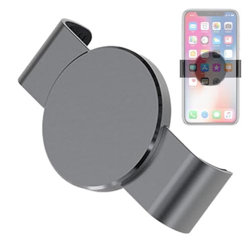 Pince de téléphone en métal magnétique - Pince de téléphone magnétique en métal solide pour support de voiture magnétique | Clip de téléphone en métal durable pour la plupart des supports de téléphone