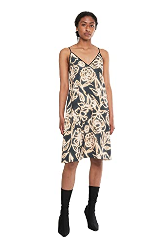 GaryGraham422 Women s Simple Slip Dress, Bleached Floral, Small