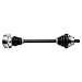TRQ Front CV Axle Shaft Assembly Set Driver & Passenger Side Compatible with 2010-2013 Volkswagen Golf 2005-2015 Jetta 2006-2009 Rabbit