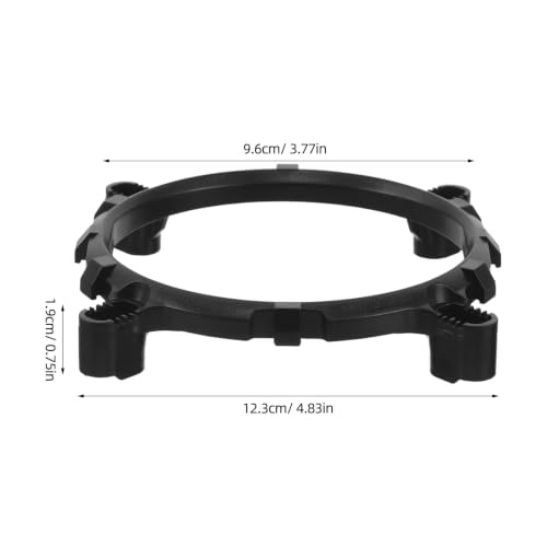 Soporte para ventilador de enfriamiento de CPU Toddmomy 10 sets - Marco base para disipador con tornillos - Hardware para montaje de ventilador de PC para disipación eficiente de calor miniatura 2
