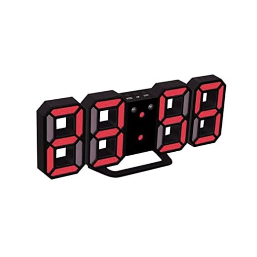 Skrivbord Klocka Digital Väckarklocka Elektronisk Tabell Klocka Vägg Hängande Glödande Klockor Kalender Termometer Snooze Desk Digital Väckarklocka (Color : 4)