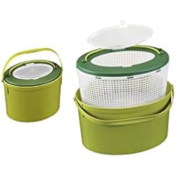 Cubo Cebo Vivo PANARO Cubo Doble para Cebo Vivo 7 L