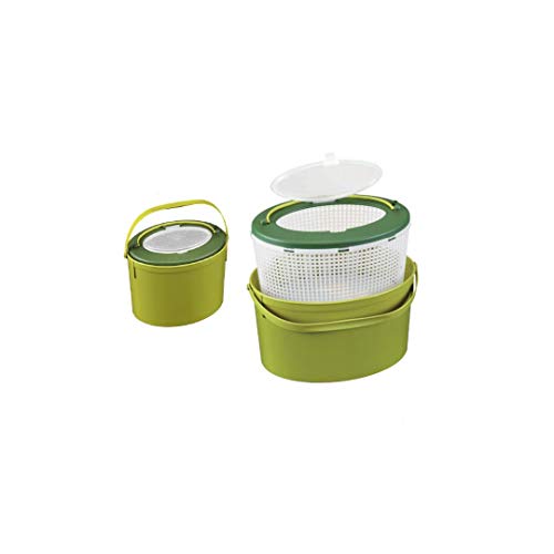 Plastica Panaro 1167.335 Secchio, Verde, 315 X 210 X 195
