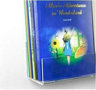 Miniatura 3 de Estantería flotante de acrílico transparente de 36 pulgadas, estantería para niños, estante invisible para especias, juego de 2 estantes