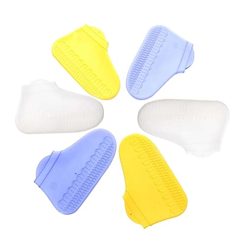 Cubrezapatos de silicona impermeables reutilizables para lluvia, protectores de zapatos miniatura 1