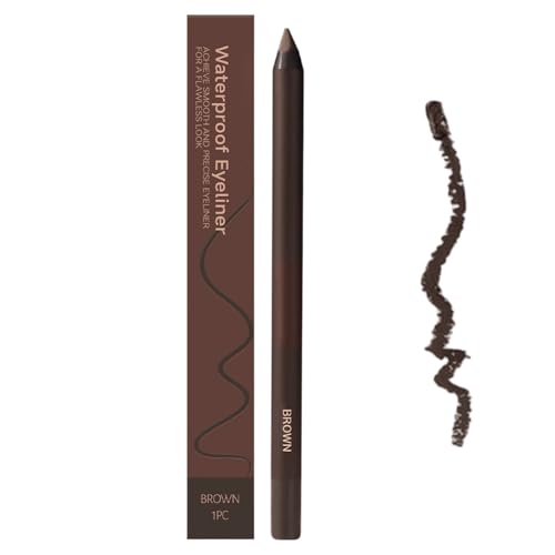 Eyeliner Duo a prueba de agua Moonboat, lápiz afilable marrón