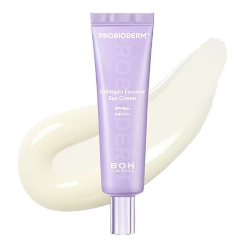 バイオヒールボ(BOH) プロバイオダーム コラーゲン エッセンス サンクリーム(透明) SPF50+ PA++++ 50ml 日焼け止め 化粧 下地 美容液 ナイアシンアミド ヒアルロン酸の商品画像（Amazon）