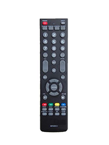 Image of LipiWorld Mitashi4 LCD Led TV Remote Control (Suitable for Mitashi Led Remote Old Exactly Same Will Only Work) Compatible for Mitashi Tv (NICAM)