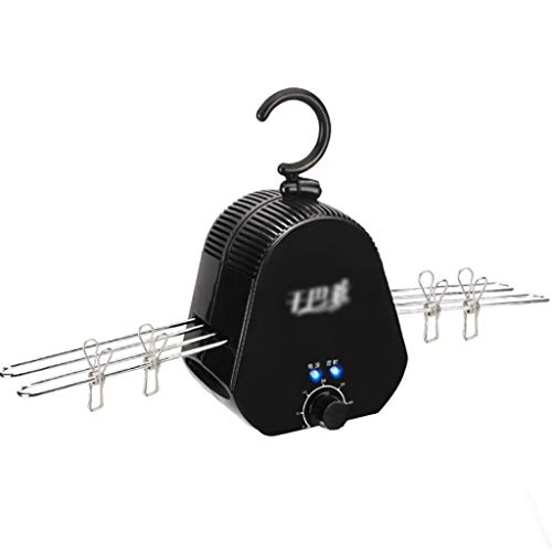 Tragbarer Wäschetrockner Tragbarer Trockner, Schwarz-weiße Haushalts-Sterilisation faltbarer Trockenschuh kleidet Trockner, kann 7.5KG, 1-5 Stunden Timing widerstehen Schnelltrocknend , Geeignet für a Cover