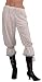 Forum Novelties Steampunk Pantaloons, White, One Size( Fits Up To Size 14-16)