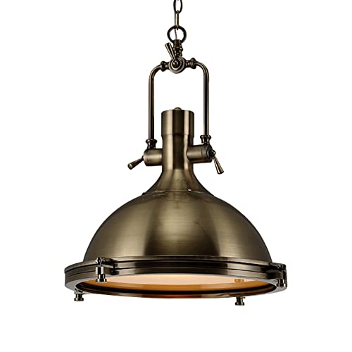 Suspension industrielle en fer forgé MMRTDJDR avec douille E27 pour bar