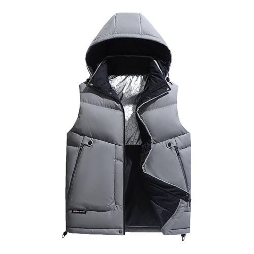 Doudoune légère homme pour l'hiver veste chaude sans manches style décontracté
