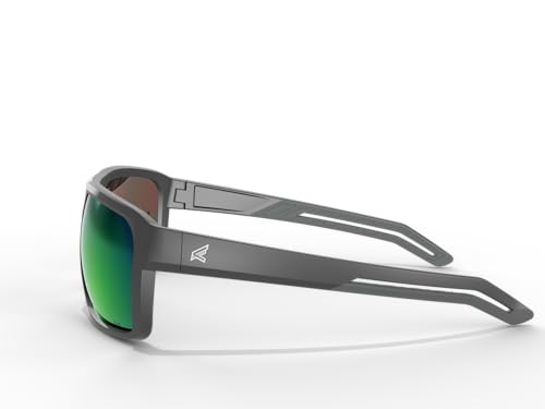 Image of EDGE Highline ANSI Z87 Safety Sunglasses for Men, Polarized for Fishing, Mirrored Tinted Lenses Eyewear, 99% UV Protection