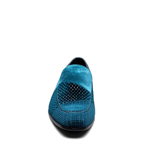 STACY ADAMS Mens Shapshaw Velour Slip on Loafer4