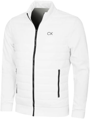 Calvin Klein Herren 2026 Hybrid Stepp Fleece Jacke Stehkragenjacke