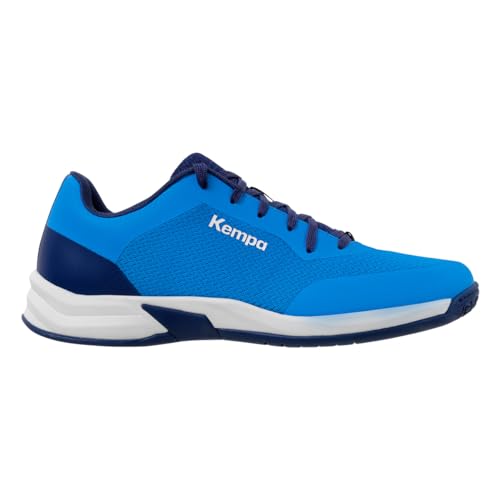 Kempa Unisex Kourtfly Three Sport-Schuhe, blau/weiß, 41 EU