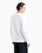 Armani Exchange Men's Basic Long Sleeve Jersey Crew Neck Tee, White, Medium
