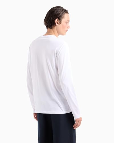 Image of Armani Exchange Men's Basic Long Sleeve Jersey Crew Neck Tee