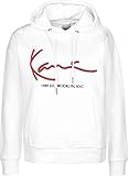  Karl Kani Damen Hoodies Signature weiß XS